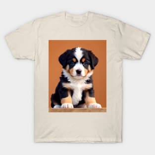 Burnese Mountain Puppy 04 T-Shirt